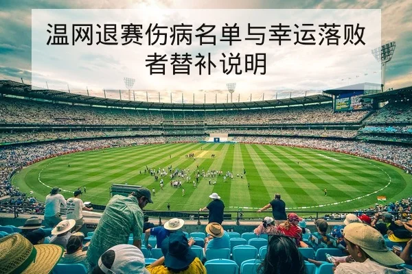 温网退赛伤病名单与幸运落败者替补说明